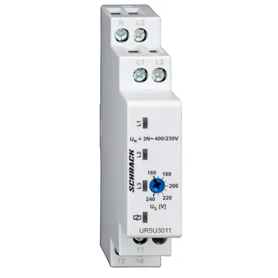 Реле Schrack Technik контролно за напрежение  5 A, 160-240 V, UR5U3011