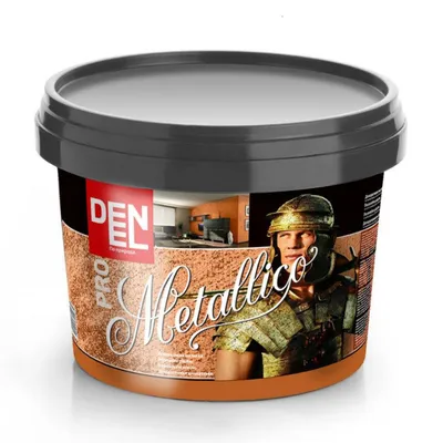 Декоративна мазилка Denel с перлен ефект 5 кг, златна, ProMetallico