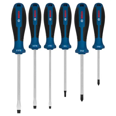 Комплект отвертки Bosch PH/SB/TX 6 бр.