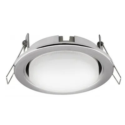 LED панел Lightex за вграждане  8.5 W, хром, 4200 K, 230 V
