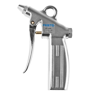 Пистолет за сгъстен въздух Festo метален 10 bar, 120 л/мин, LSP-1/4-D
