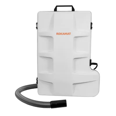Прахосмукачка Rokamat за сухо и мокро почистване  1100 W, 3600 л/мин, 15 л, клас M, Rucksack