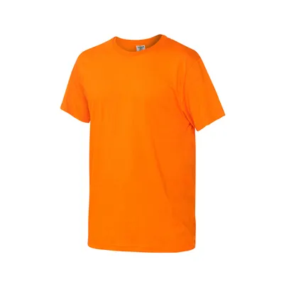 Работна тениска B&C Collection с къс ръкав оранжева, размер XL, памук, #E150