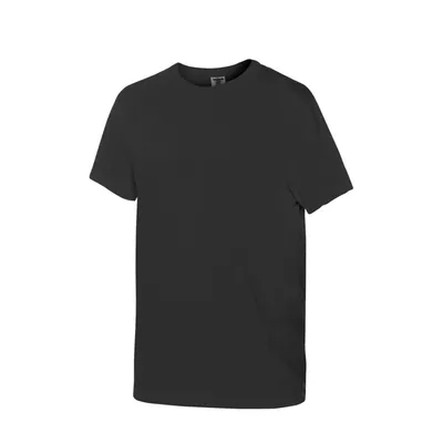 Работна тениска B&C Collection с къс ръкав тъмносива, размер XL, памук, #E150