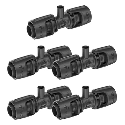 Съединител Gardena на маркучи троен за капково напояване  1/2 ", 13 мм, 5 бр.