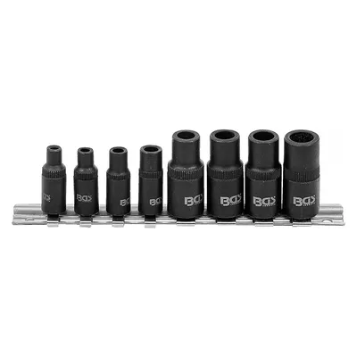 Вложки комплект BGS за метчици  1.5-12 мм, 1/16" - 1/2 ", 8 бр.