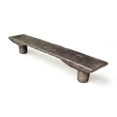 Дръжка за мебели Rei тип Rustic  128х20 мм, 96 мм, калай, 1104