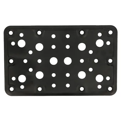 Планка плоска Amig правоъгълна 160x100x2.2 мм, 504