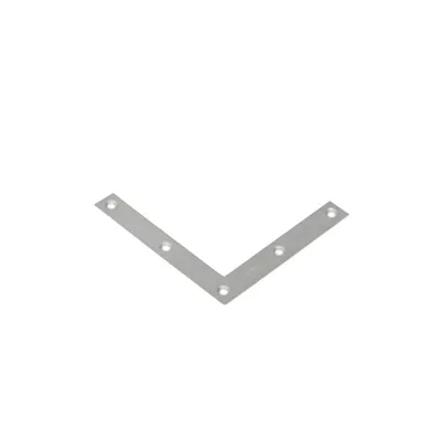 Планка плоска DMX Г-образна 100x100x15x2 мм, 90 °, NA100