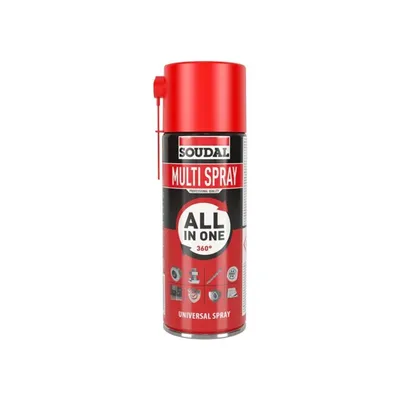 Спрей смазка Soudal универсална  200 мл, 8 в 1, Multi Spray