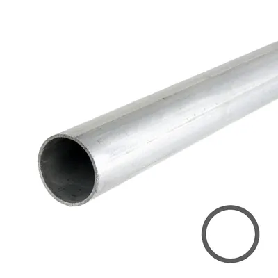 Тръба поцинкована Borusan електрозаварена цолова 3" x 4 мм, 6 м