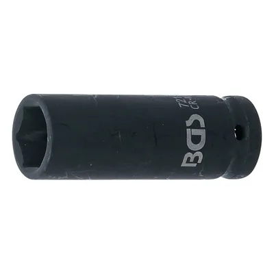 Вложка милиметрова BGS 6-стен ударна удължена  19 мм х 1/2"