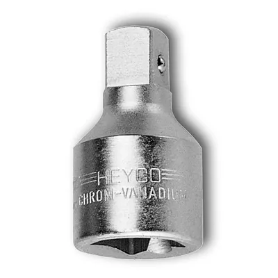 Адаптор преход за вложки Heyco  квадрат - квадрат, 1" x 3/4", 105-14
