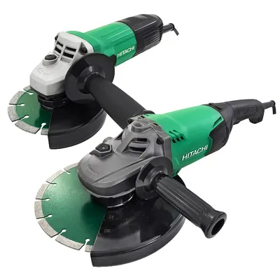 Електрически ъглошлайф HiKOKI - Hitachi комплект G23SW2, G13SR4, KG23SA