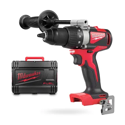 Акумулаторна бормашина Milwaukee без батерия и зарядно, 18 V, 82 Nm, 0-550/0-1800 об./мин, 13 мм, M18 BLDD2-0X