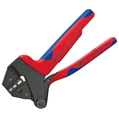 Кербовъчни клещи Knipex за изолирани кабелни обувки 200 мм, 97 43 06