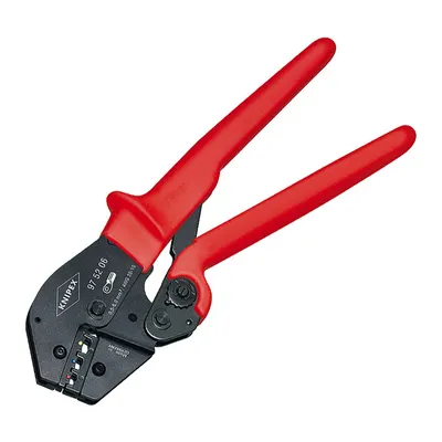 Кербовъчни клещи Knipex за изолирани кабелни обувки 250 мм, 97 52 06