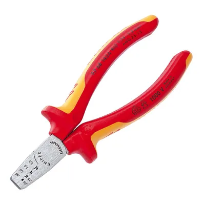 Кербовъчни клещи Knipex за кабелни накрайници 0.25-2.5 мм2, 145 мм, 97 68 145 A
