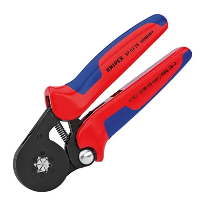 Кербовъчни клещи Knipex за кабелни накрайници 0.08-10 мм2, 180 мм, 97 53 14