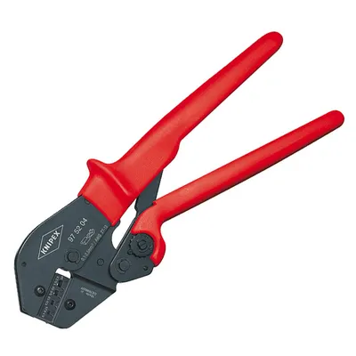 Кербовъчни клещи Knipex за неизолирани плоски кабелни обувки   0.1-2.5 мм2, 250 мм, 97 52 04