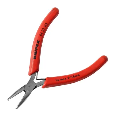 Челни клещи резачки Knipex за електроника   с отваряща пружина, 115 мм, 64 22 115
