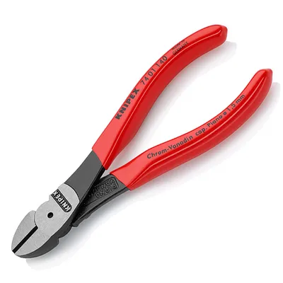 Странични клещи резачки Knipex усилени 140 мм, 74 01 140