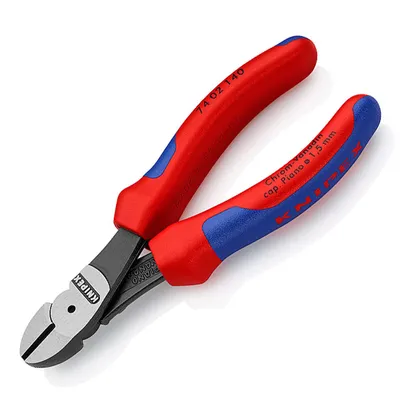 Странични клещи резачки Knipex усилени 140 мм, 74 02 140