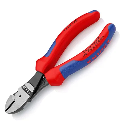 Странични клещи резачки Knipex усилени 160 мм, 74 02 160