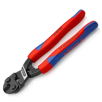 Странични клещи резачки Knipex за болтове с лостов механизъм, 200 мм, CoBolt