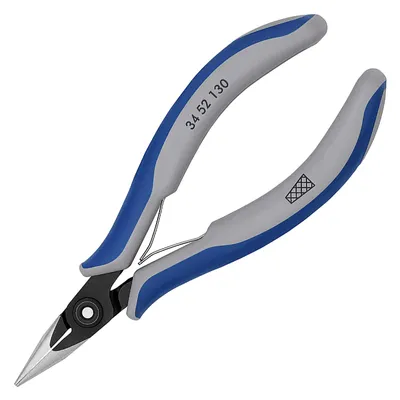 Прави телефонни клещи Knipex с възвратна пружина, 130 мм, 34 52 130