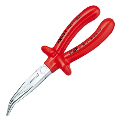 Извити телефонни клещи Knipex  200 мм, 26 27 200