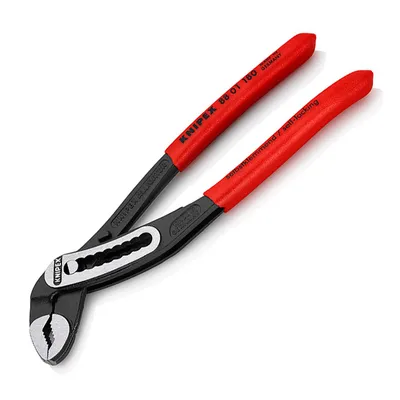 Водопроводни клещи Knipex с шарнирен реглаж, 1 1/2 ", 42 мм, 180 мм, Alligator