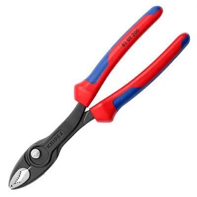 Водопроводни клещи Knipex с бутон и шарнирен реглаж, 5/32" - 7/8 ", 4-22 мм, 200 мм, TwinGrip