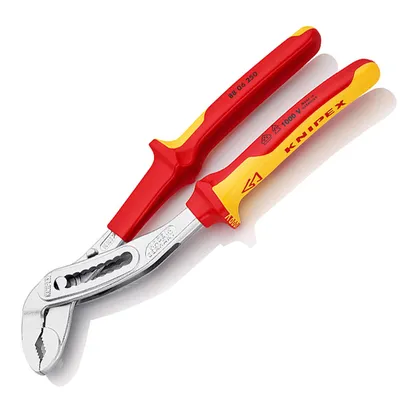 Водопроводни клещи Knipex  с шарнирен реглаж, 2 ", 50 мм, 250 мм, Alligator