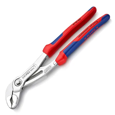 Водопроводни клещи Knipex    с бутон и шарнирен реглаж, 2 3/4 ", 70 мм, 300 мм, Cobra