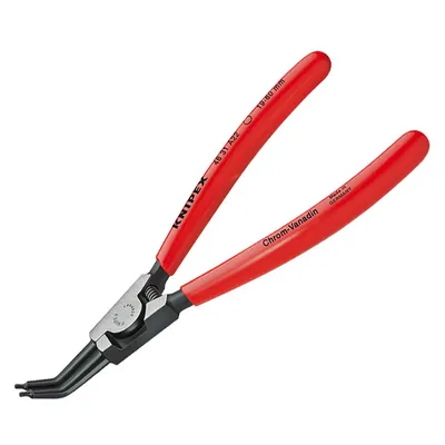 Отварящи зегер клещи Knipex извити, с изолация 3-10 мм, 130 мм, 46 31 A02