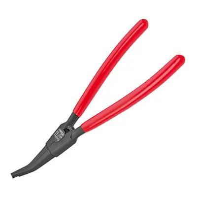 Отварящи зегер клещи Knipex извити, с изолация  200 мм, 45 21 200
