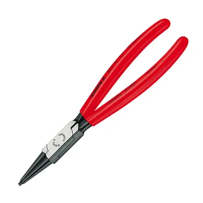 Затварящи зегер клещи Knipex прави, с изолация   19-60 мм, 180 мм, 44 11 J2