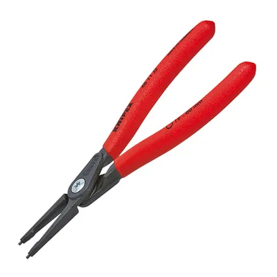 Затварящи зегер клещи Knipex прави, с изолация   40-100 мм, 225 мм, 48 11 J3