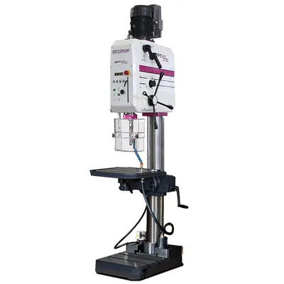 Колонна бормашина Optimum с автоматично подаване  2200 W, 30-2430 об./мин, 1-16 мм, OPTIdrill DH 45V
