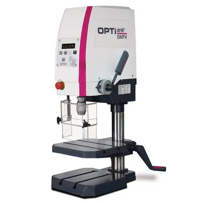 Настолна колонна бормашина Optimum 1000 W, 50-4000 об./мин, 1-13 мм, OPTIdrill DX 17V
