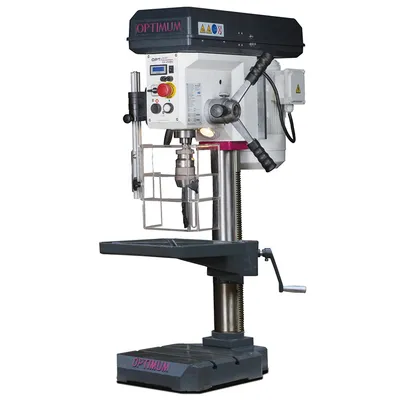 Настолна колонна бормашина Optimum 850-1500 W, 300-4000 об./мин, 1-16 мм, OPTIdrill DH 24BV
