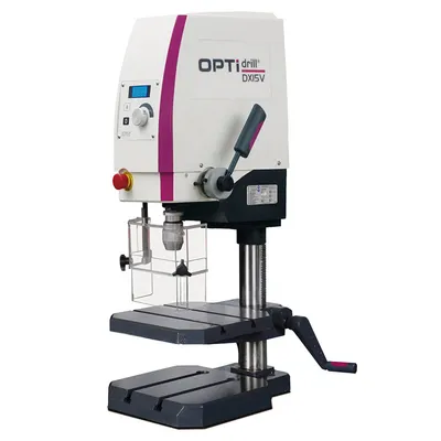 Настолна колонна бормашина Optimum 850 W, 100-3000 об./мин, 1-13 мм, OPTIdrill DX 15V