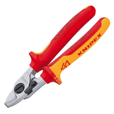 Ножица за кабели Knipex с VDE изолация ф 15 мм, 50 мм2, 165 мм, Cable Shears