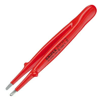 Пинсети за фина механика Knipex изолирани VDE 145 мм, прави, 92 67 63