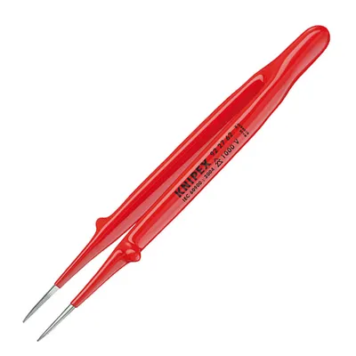 Пинсети за фина механика Knipex изолирани VDE 150 мм, прави, 92 27 62