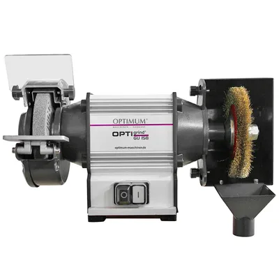Шмиргел Optimum  ф 150х20 мм, 450 W, 2850 об./мин, OPTIgrind GU 15 B