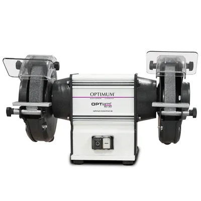 Шмиргел Optimum  ф 200х30 мм, 600 W, 2850 об./мин, OPTIgrind GU 20 - 400 V