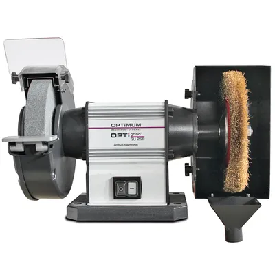 Шмиргел Optimum  ф 200х30 мм, 600 W, 2850 об./мин, OPTIgrind GU 20 B - 230 V