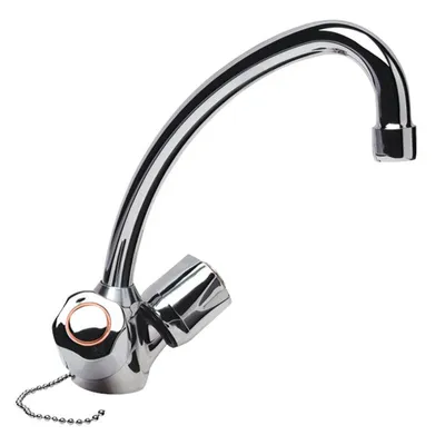 Смесител за кухня стоящ Vidima двуръкохватков  2x3/8", Iskar B1834AA